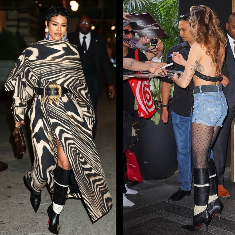 NWT Christian Louboutin X Maison Margiela Xrismarteen Boots ISO Teyana Sz 36.5 - Picture 3 of 10